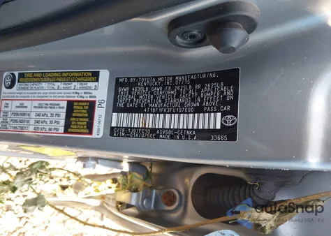 2015 Toyota Camry Le from USA, damaged, VIN 4T1BF1FK3FU107000